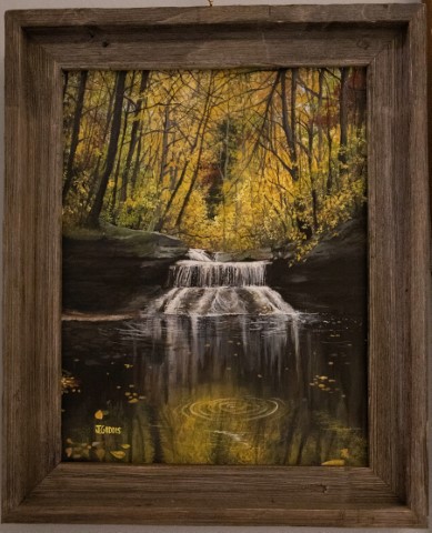 Image of Reflections at Creation Falls by John Gaddis from Richmond